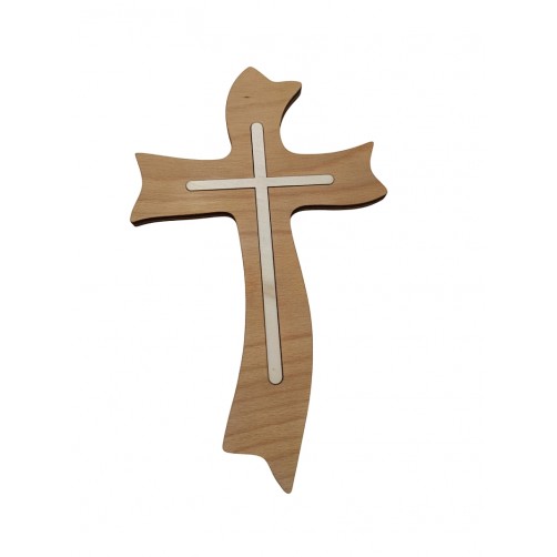 Leseni stenski križ