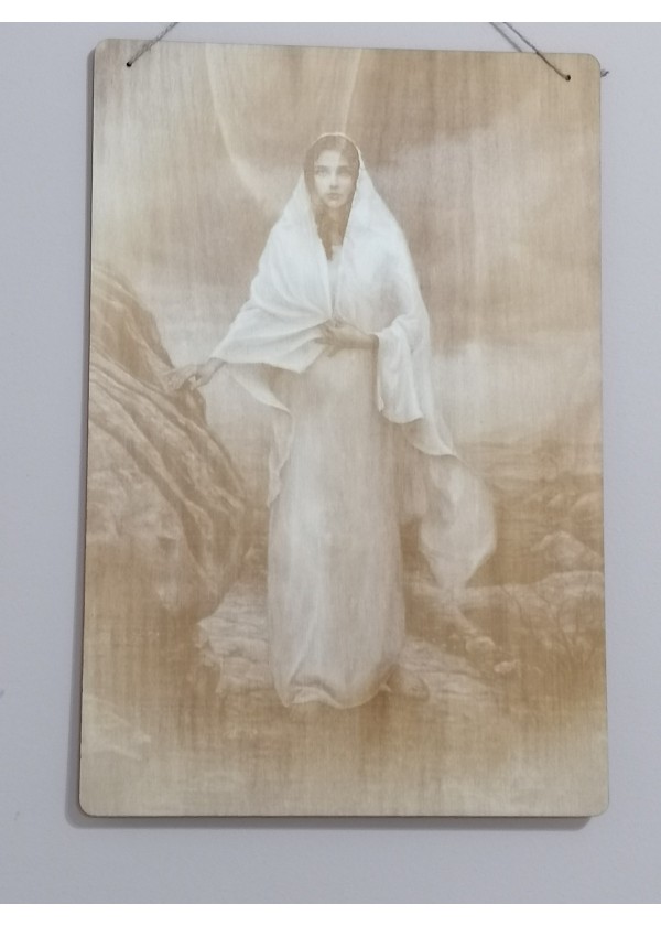 Marija Magdalena slika na lesu 50 cm x 34 cm