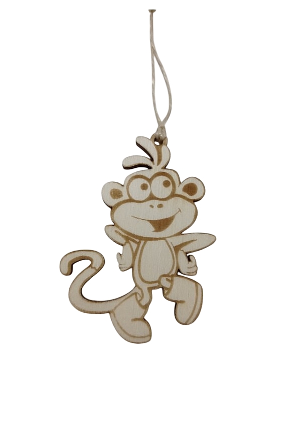 Opica - leseni obesek